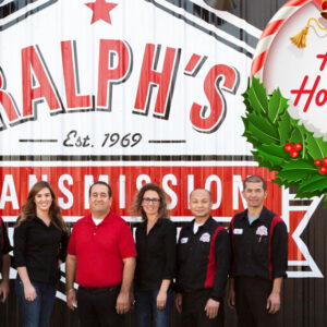 A "happy holidays" from Ralph's Transmission