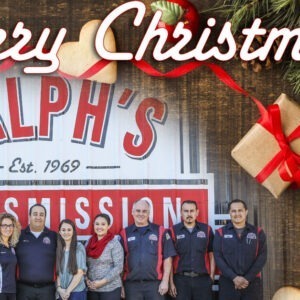 A "Merry Christmas" from Ralph's Technician