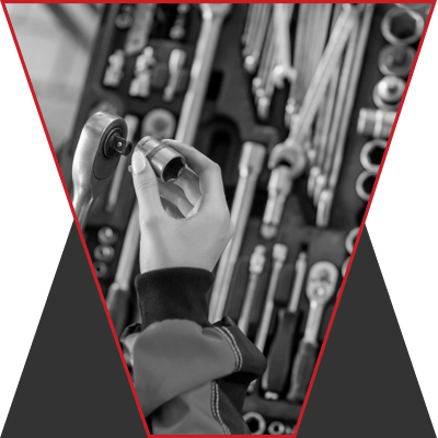 An image of a person using a tool.