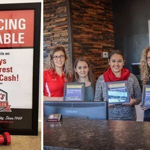 "Financing Available with 90 Days No Interest Same as Cash!"