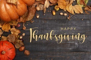 Happy Thanksgiving greeting card
