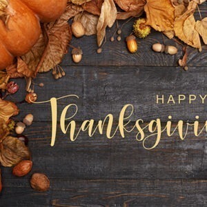 Happy Thanksgiving greeting card