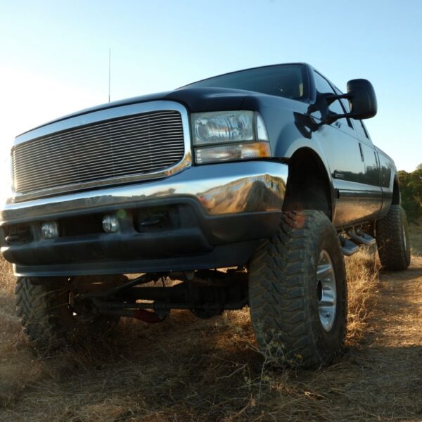 Truck offroading
