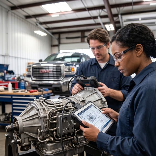 fixing a transmission