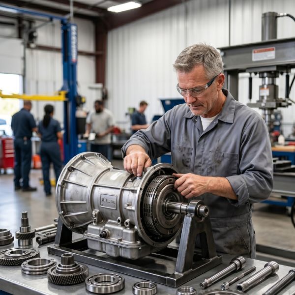 fixing a transmission